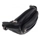 Мужская кожаная сумка на пояс Borsa Leather 1t166m-black фото