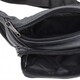 Чоловіча шкіряна сумка на пояс Borsa Leather 1t166m-black картинка, зображення, фото