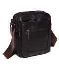 Мужская кожаная сумка Borsa Leather K1223-brown фото, картинка, изображение