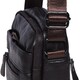 Мужская кожаная сумка Borsa Leather K1223-brown фото