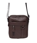 Чоловіча шкіряна сумка Borsa Leather K11169a-brown картинка, зображення, фото