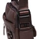 Мужская кожаная сумка Borsa Leather K11169a-brown фото