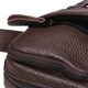 Мужская кожаная сумка Borsa Leather K11169a-brown фото