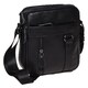 Чоловіча шкіряна сумка Borsa Leather K11169a-black картинка, зображення, фото