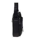 Мужская кожаная сумка Borsa Leather K11169a-black фото, картинка, изображение