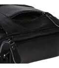 Мужская кожаная сумка Borsa Leather K11169a-black фото, картинка, изображение