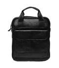 Мужская кожаная сумка Keizer K18860-black фото, картинка, изображение