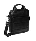 Мужская кожаная сумка Keizer K18860-black фото, картинка, изображение