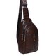 Мужской кожаный рюкзак на плечо Borsa Leather K1318-brown фото