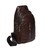Мужской кожаный рюкзак на плечо Borsa Leather K1318-brown фото, картинка, изображение