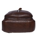 Мужской кожаный рюкзак на плечо Borsa Leather K1318-brown фото, картинка, изображение