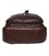 Мужской кожаный рюкзак на плечо Borsa Leather K1318-brown фото, картинка, изображение