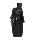 Чоловіча шкіряна сумка Borsa Leather K13923- black картинка, зображення, фото