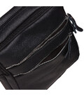 Чоловіча шкіряна сумка Borsa Leather K13923- black картинка, зображення, фото