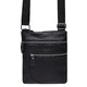 Мужская кожаная сумка Borsa Leather K1307-black фото