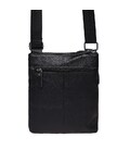 Мужская кожаная сумка Borsa Leather K1307-black фото, картинка, изображение
