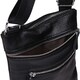 Мужская кожаная сумка Borsa Leather K1307-black фото