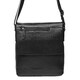 Мужская кожаная сумка Borsa Leather K18146-black фото