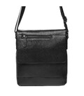Мужская кожаная сумка Borsa Leather K18146-black фото, картинка, изображение
