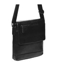 Мужская кожаная сумка Borsa Leather K18146-black фото, картинка, изображение
