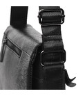 Мужская кожаная сумка Borsa Leather K18146-black фото, картинка, изображение