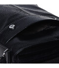 Чоловіча шкіряна сумка Borsa Leather K13822-black картинка, зображення, фото