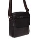 Мужская кожаная сумка коричневого цвета Borsa Leather 100316-brown фото