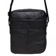 Чоловіча шкіряна сумка Borsa Leather K18154-black картинка, зображення, фото