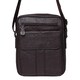 Мужская кожаная сумка Borsa Leather K18154-brown фото