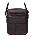 Мужская кожаная сумка Borsa Leather K18154-brown фото, картинка, изображение