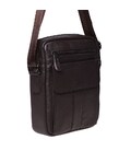 Мужская кожаная сумка Borsa Leather K18154-brown фото, картинка, изображение