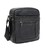 Черная кожаная сумка Borsa Leather 10m223-black фото, картинка, изображение