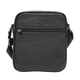 Черная кожаная сумка Borsa Leather 10m223-black фото