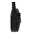 Черная кожаная сумка Borsa Leather 10m223-black фото, картинка, изображение