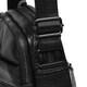Чорна шкіряна сумка Borsa Leather 10m223-black картинка, зображення, фото