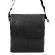 Мужская кожаная сумка Borsa Leather 1t8871-black фото