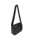 Мужской кожаный мессенджер Borsa Leather m1t823-black фото, картинка, изображение