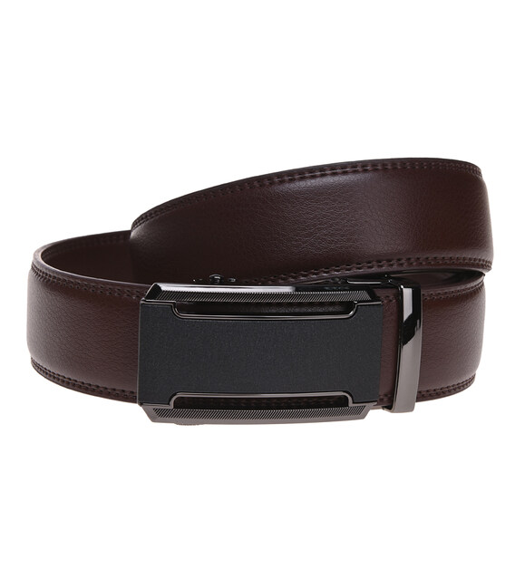 Чоловічий шкіряний ремінь Borsa Leather v1n323-1A картинка, зображення, фото