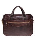 Мужская кожаная сумка Borsa Leather K11118-brown фото, картинка, изображение