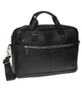 Мужская кожаная сумка Borsa Leather K11118-black фото, картинка, изображение