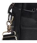Мужская кожаная сумка Borsa Leather K11118-black фото, картинка, изображение
