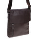 Мужская кожаная сумка Borsa Leather K17859-brown фото