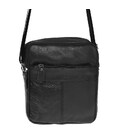 Мужская кожаная сумка Borsa Leather K11025-black фото, картинка, изображение