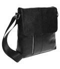 Мужская кожаная сумка Borsa Leather K15103-black фото, картинка, изображение