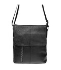 Мужская кожаная сумка Borsa Leather K15103-black фото, картинка, изображение