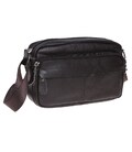 Мужская кожаная сумка Borsa Leather k1t823-brown фото, картинка, изображение