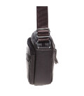 Мужская кожаная сумка Borsa Leather k1t823-brown фото, картинка, изображение