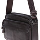 Мужская кожаная сумка Borsa Leather k1t823-brown фото