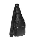 Чоловічий шкіряний рюкзак Borsa Leather K15060-black картинка, зображення, фото