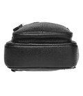 Чоловічий шкіряний рюкзак Borsa Leather K15060-black картинка, зображення, фото